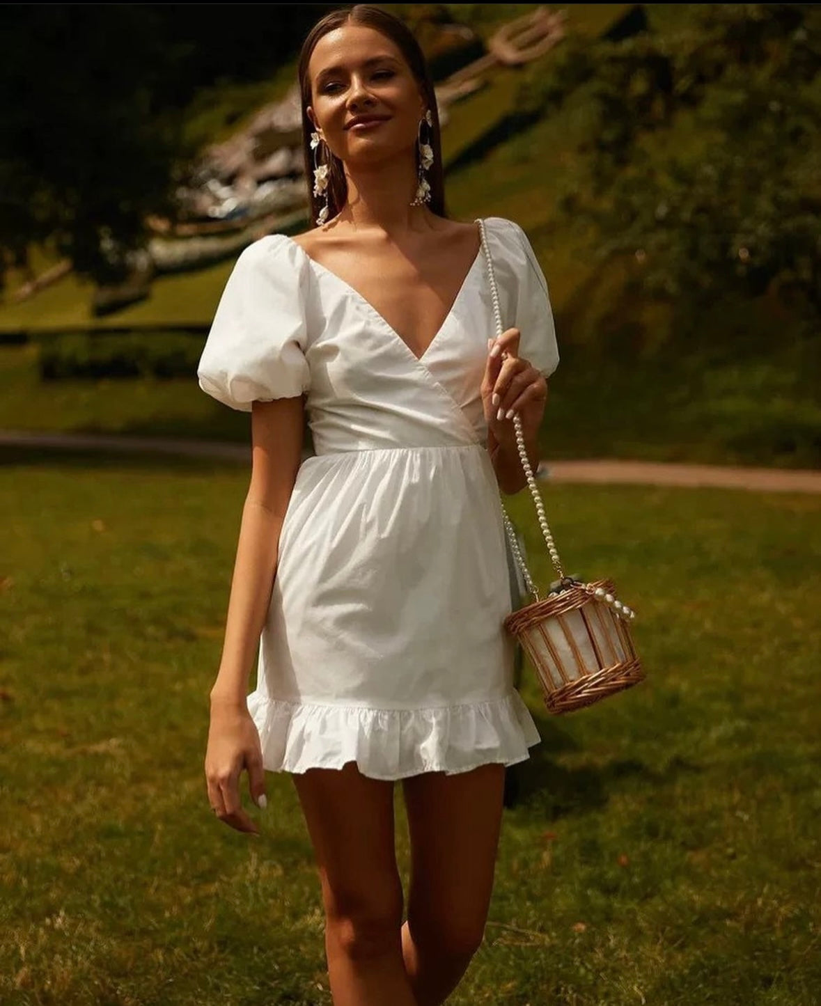 Korean Bellestna French Style Short Dress