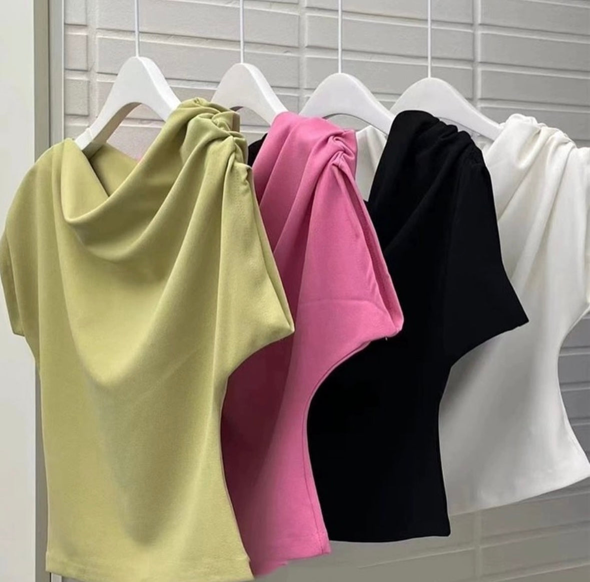 Korean Sinhyo Off Shoulder Top