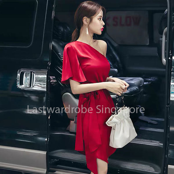 Korean Tiara Sleek cut Dress