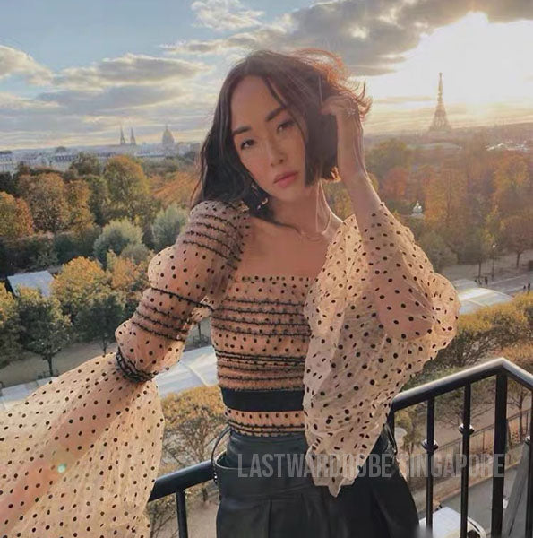 Korean Leina Victorian Princess Blouse