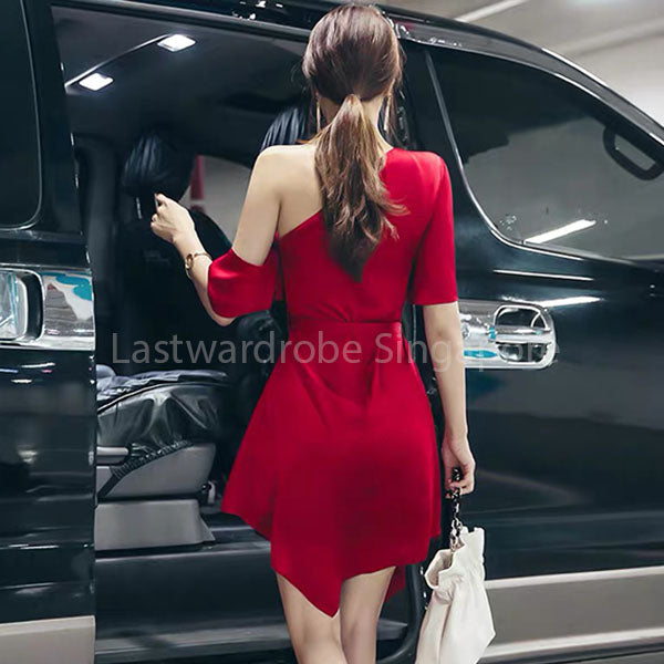 Korean Tiara Sleek cut Dress