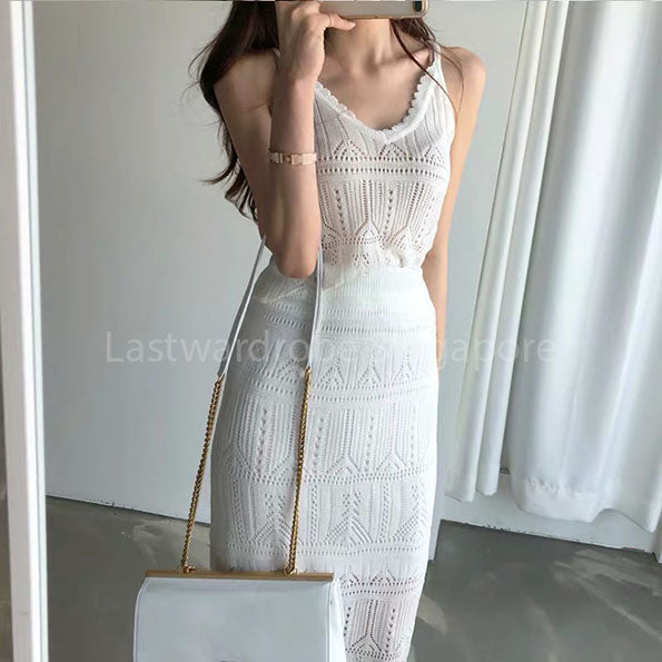 Korean Ruthy Two Piece Skirt Set